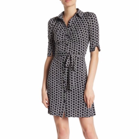 Laundry By Shelli Segal Dresses & Skirts - LAUNDRY BY SHELLI SEGAL 3/4 SLEEVE PRINT DRESS
